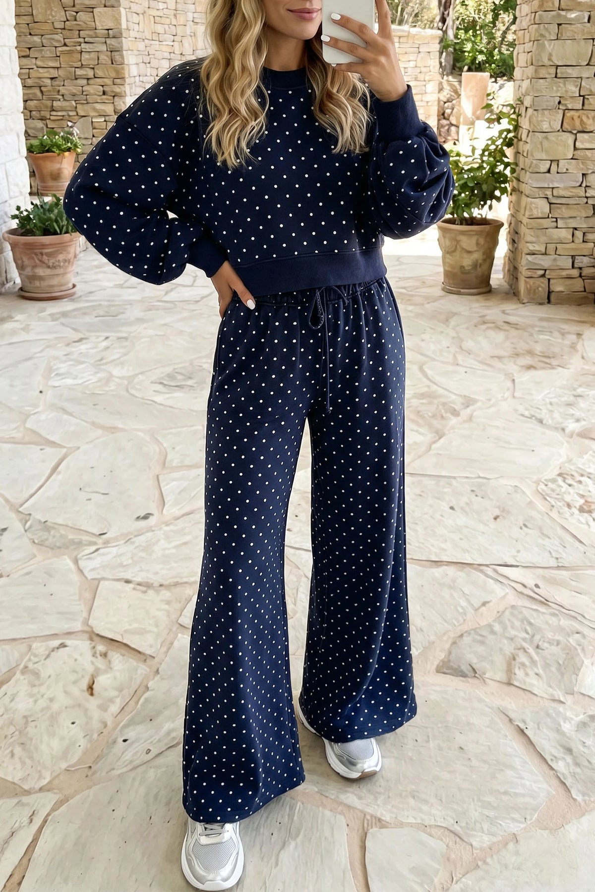 Pre-Order Polka Dot Lounge 2pc Set
