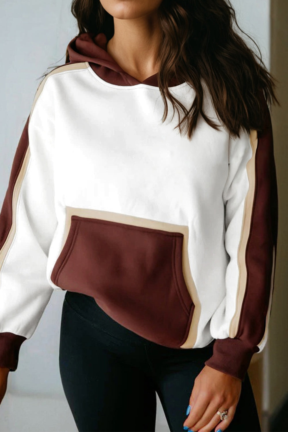Cozy Colorblock Hoodie