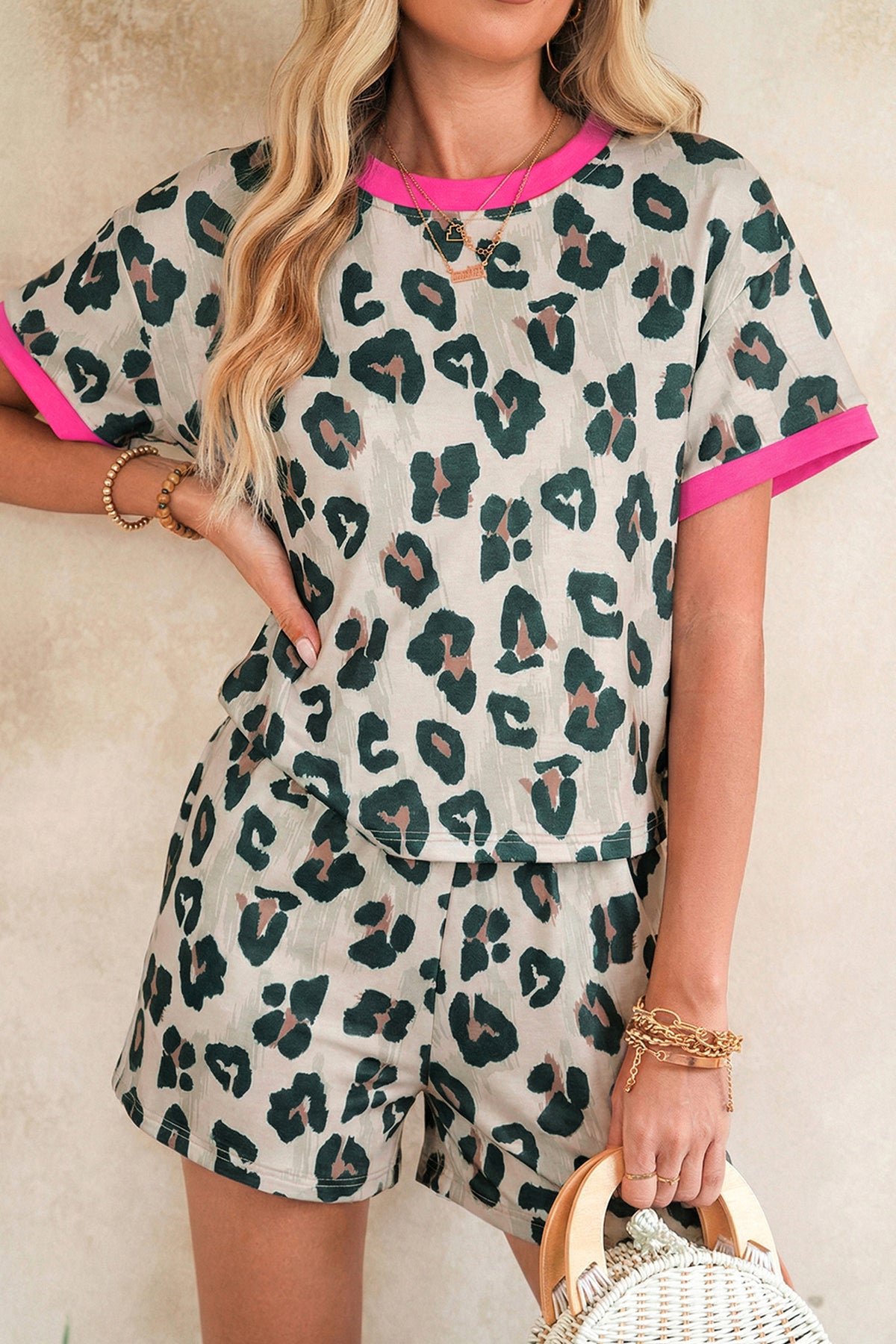 Rosewood Leopard 2pc Set