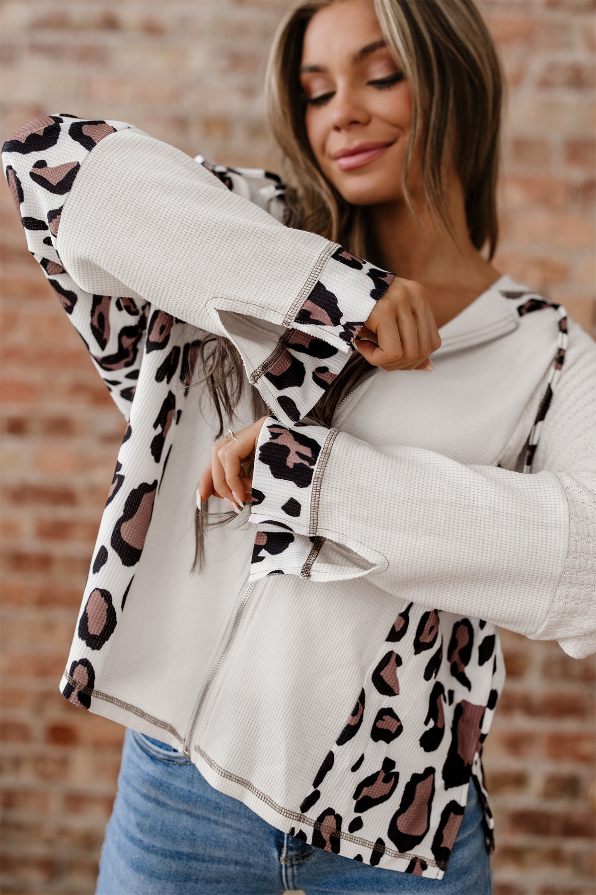 Wild Side Patchwork Hoodie
