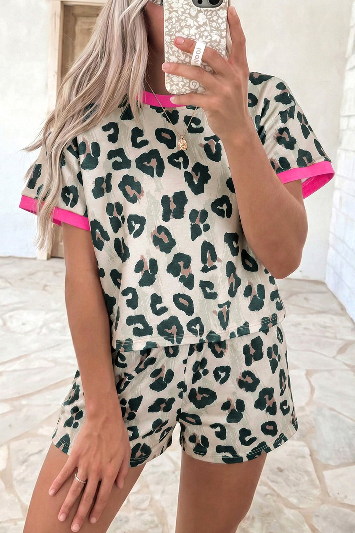 Rosewood Leopard 2pc Set