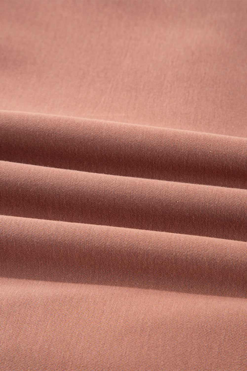 Camel Exposed Seam Side Pockets Half Zipper Baggy Sweatshirt