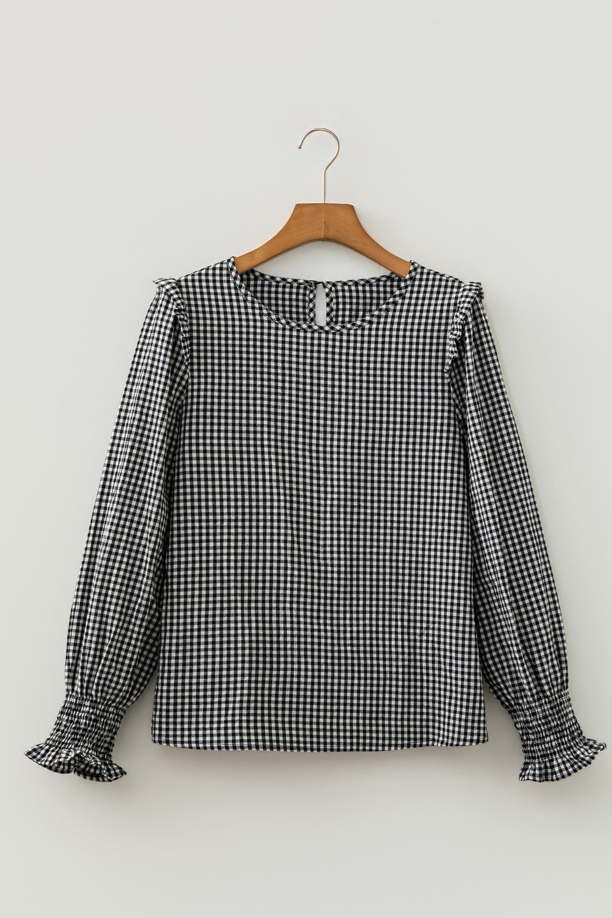 Highland Plaid Blouse