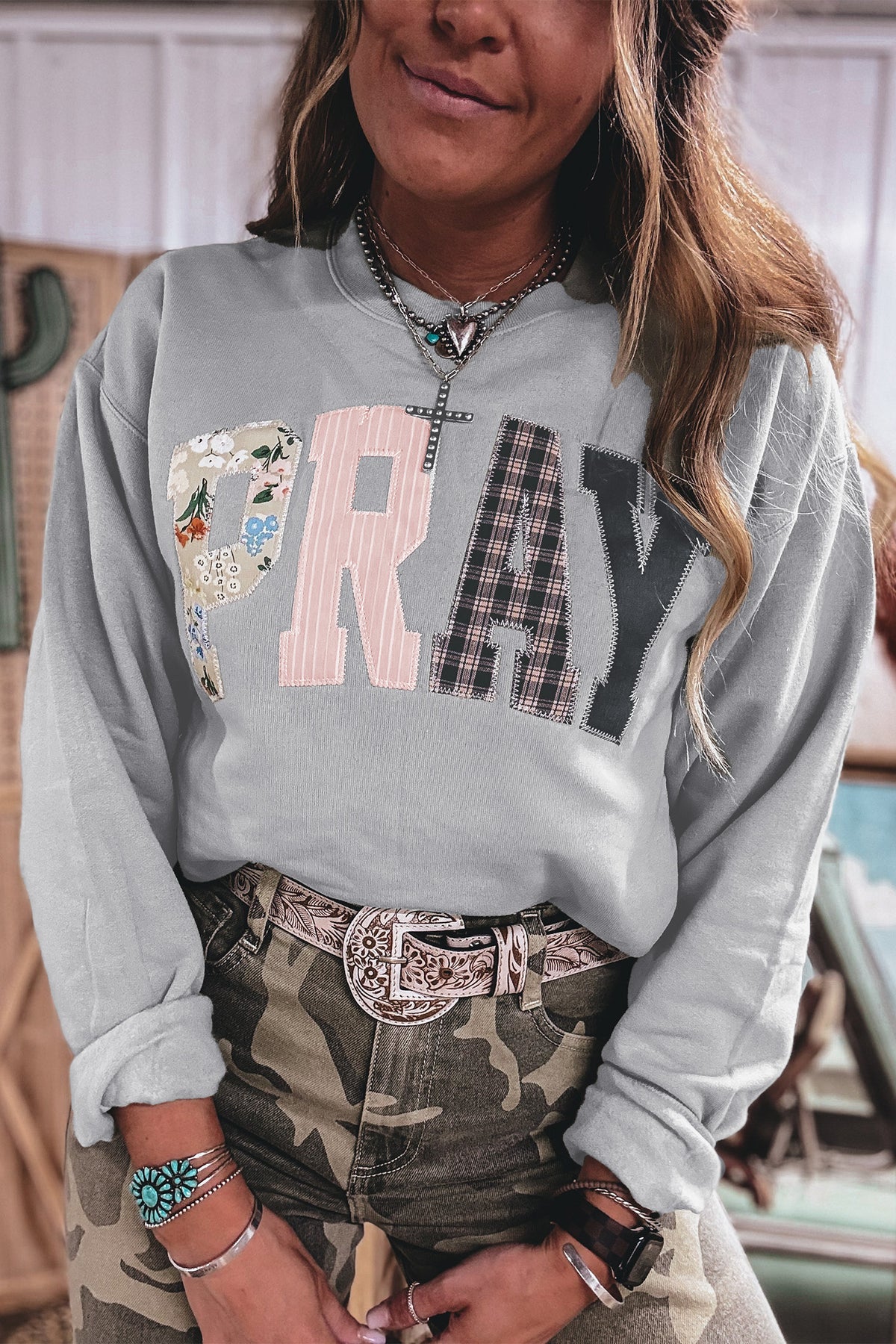 Rustic Charm Pullover