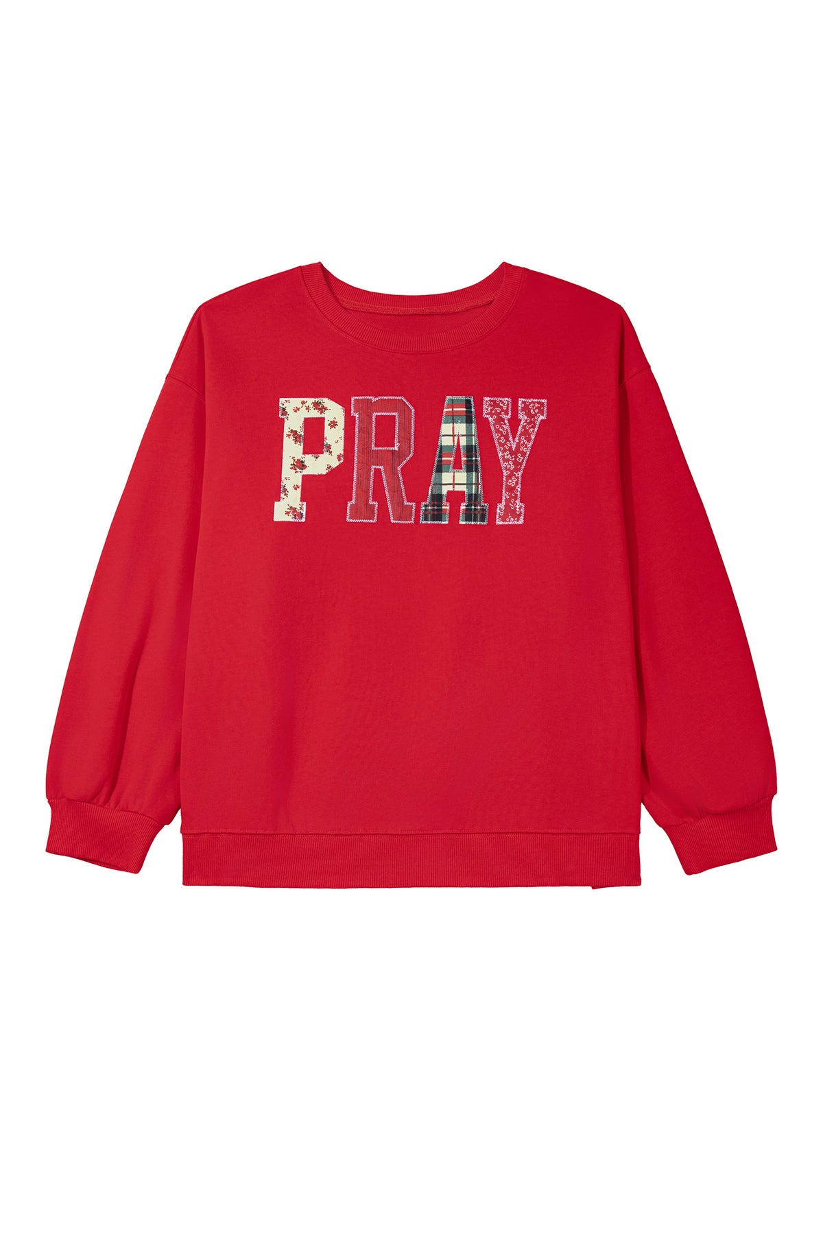 PRAY Patchwork Sweatshirt