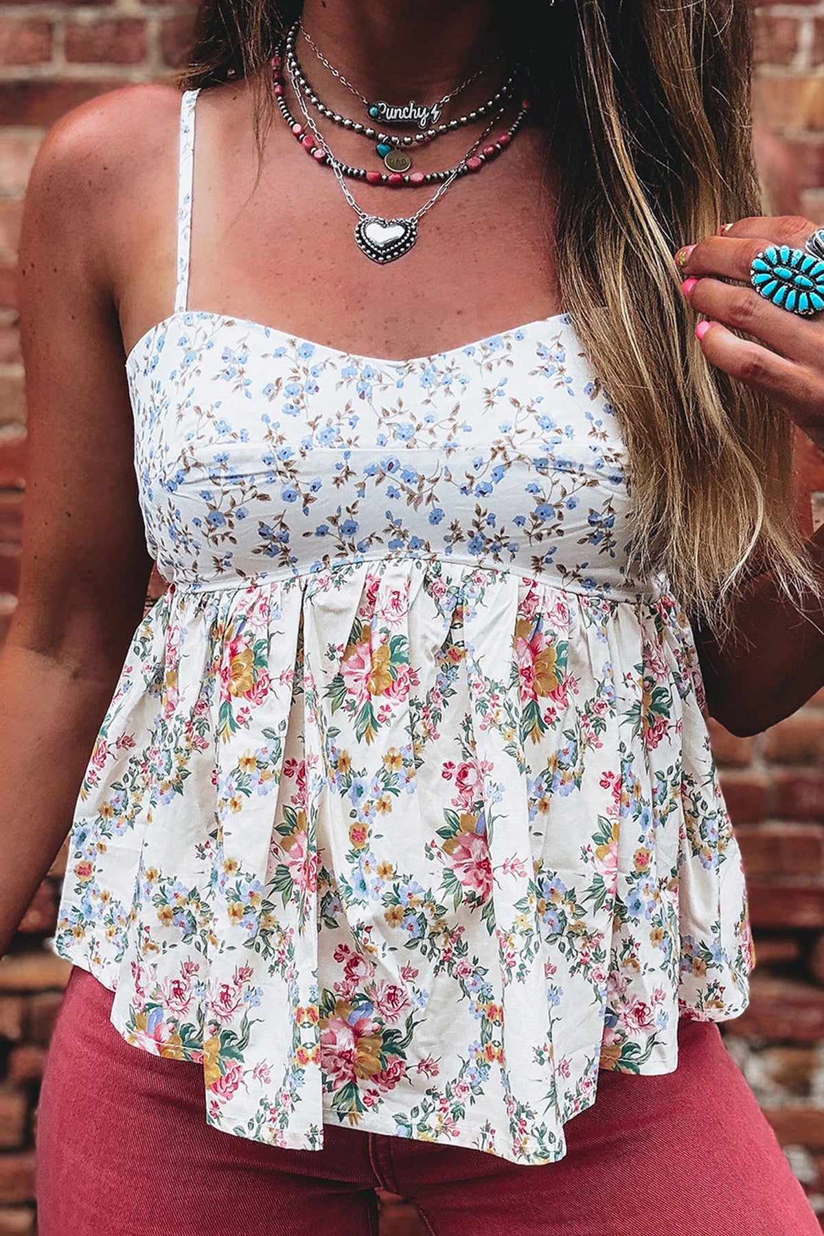 Floral Babydoll Cami