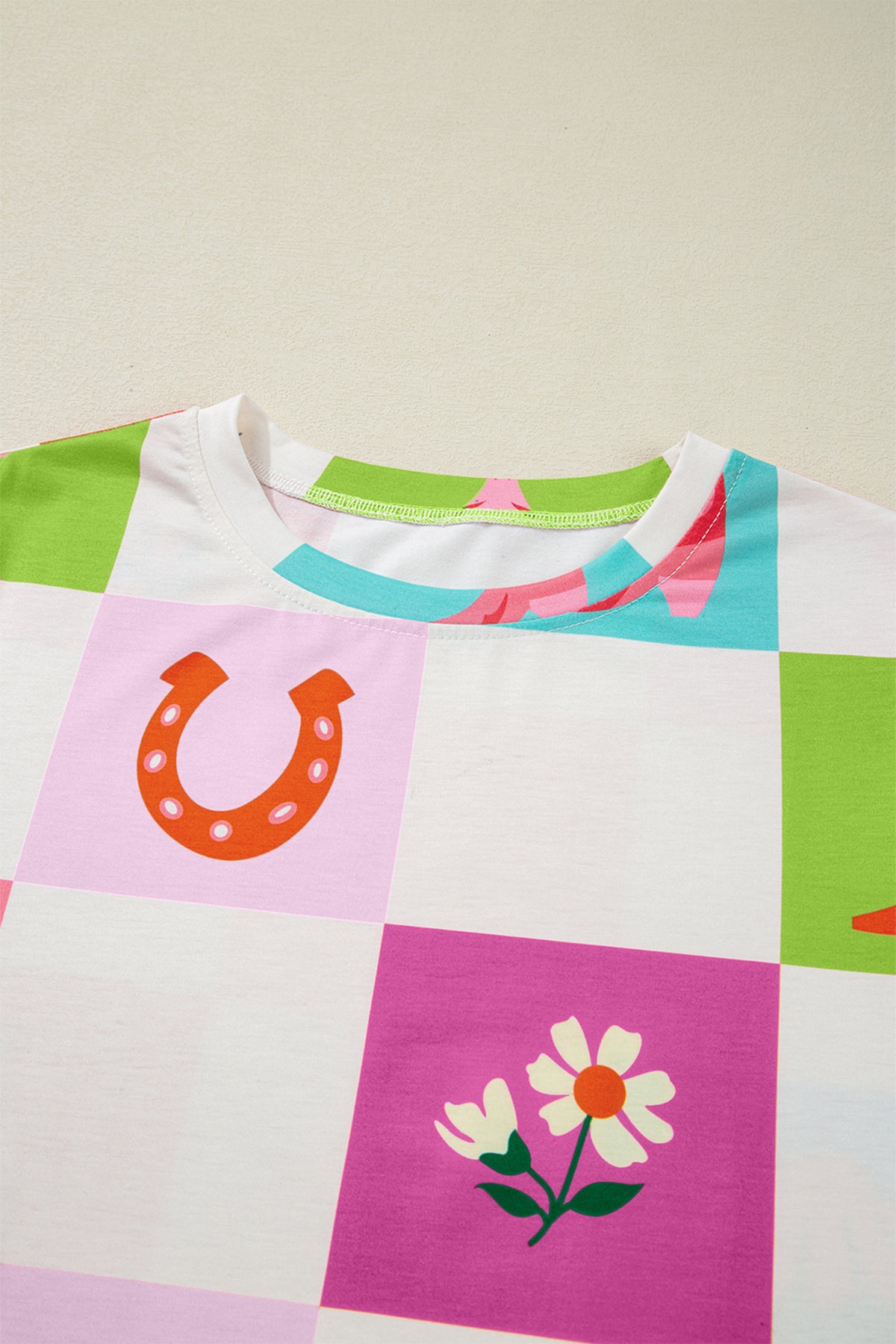 Cowgirl Check Tee