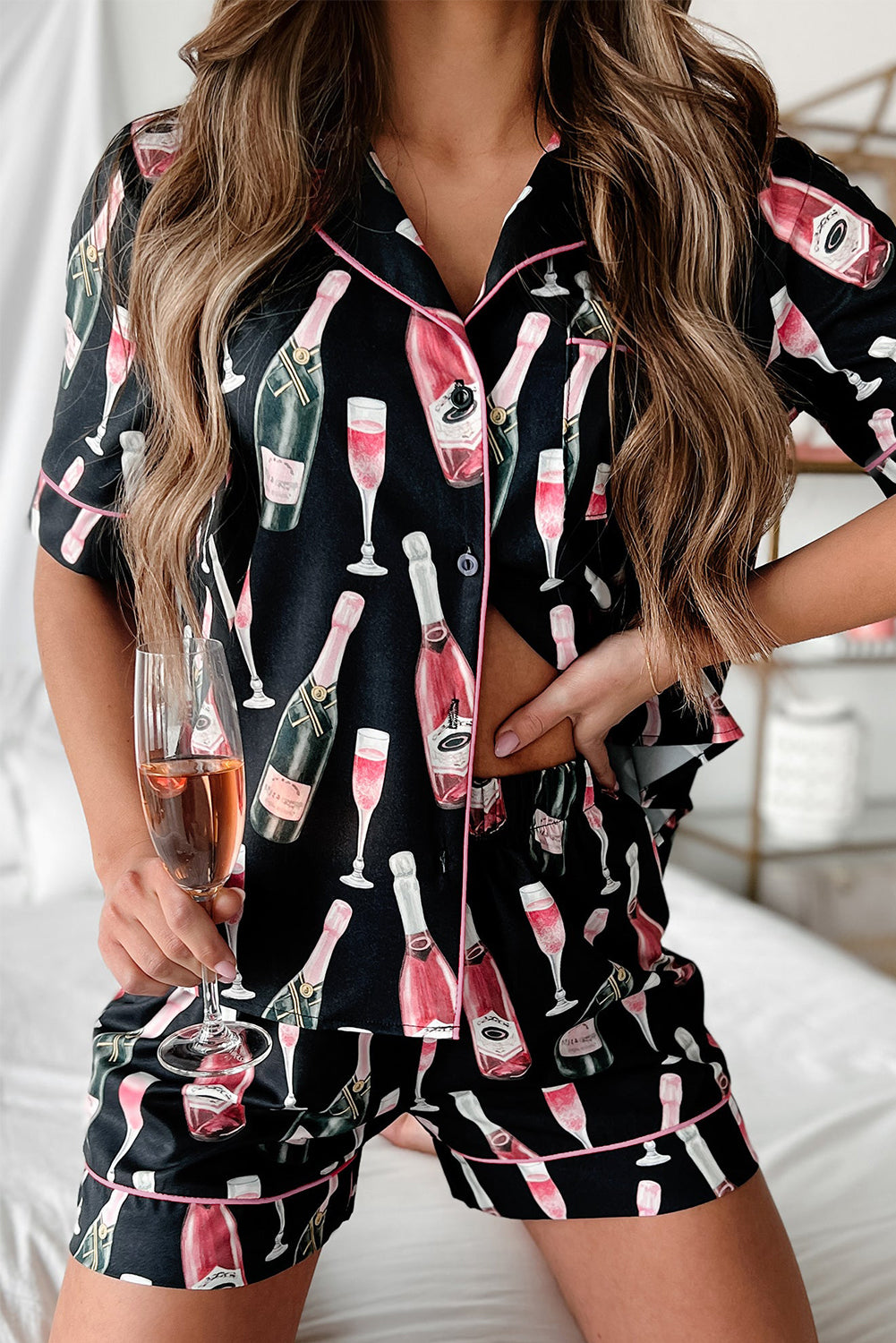 Champagne Nights Pajama Set