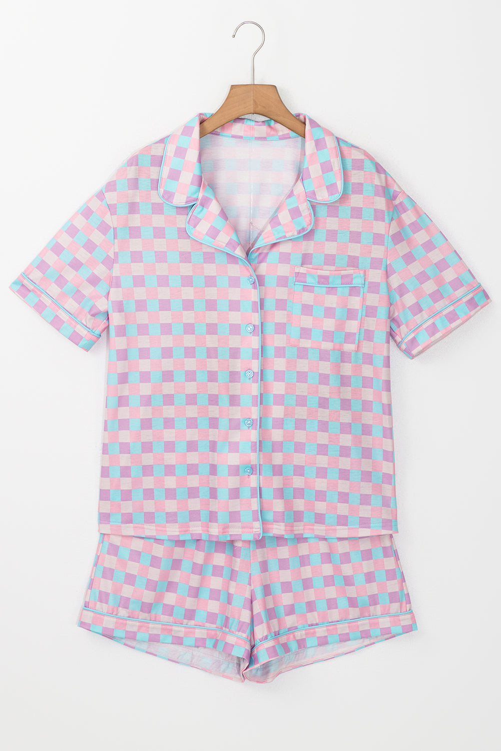 Checkered Cozy Pajama Set
