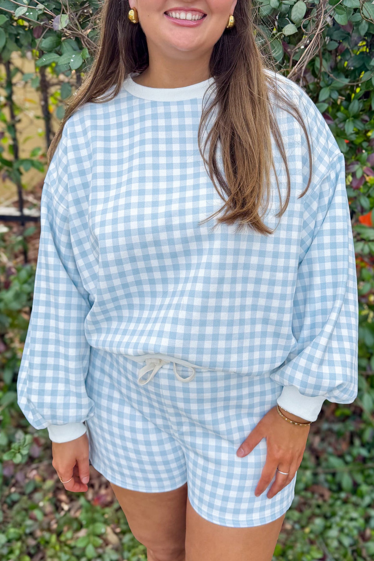 Gingham Lounge 2pc Set