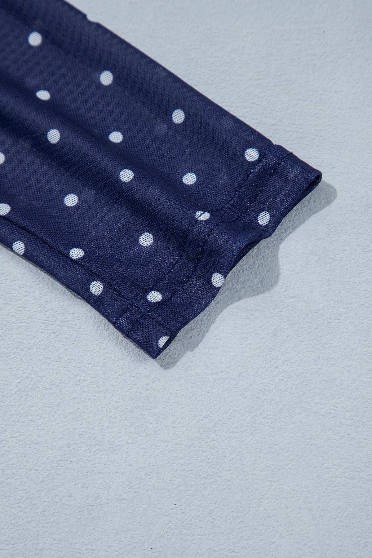 Polka Dot Mesh Top