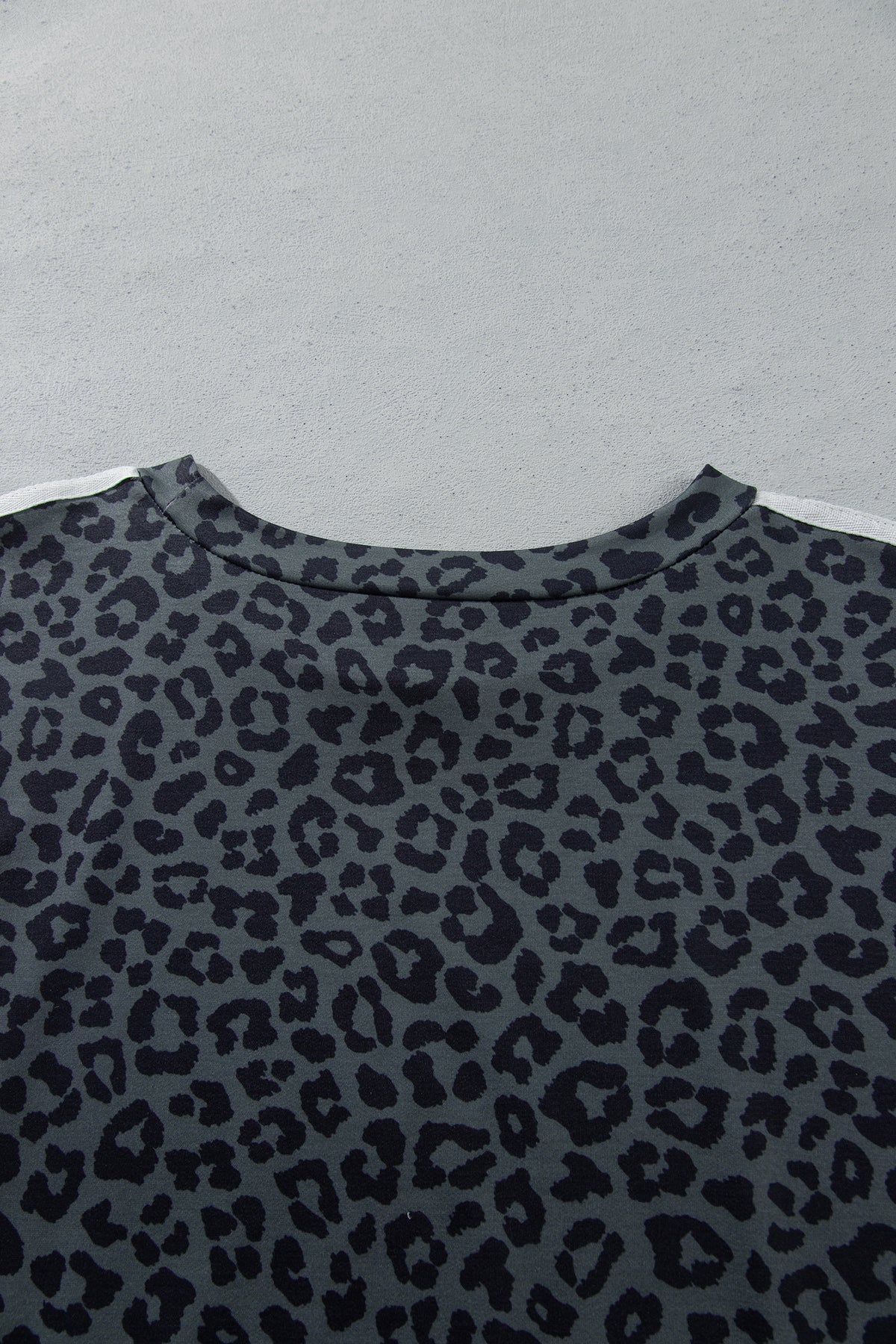 Plus Leopard Bracelet Sleeve Top