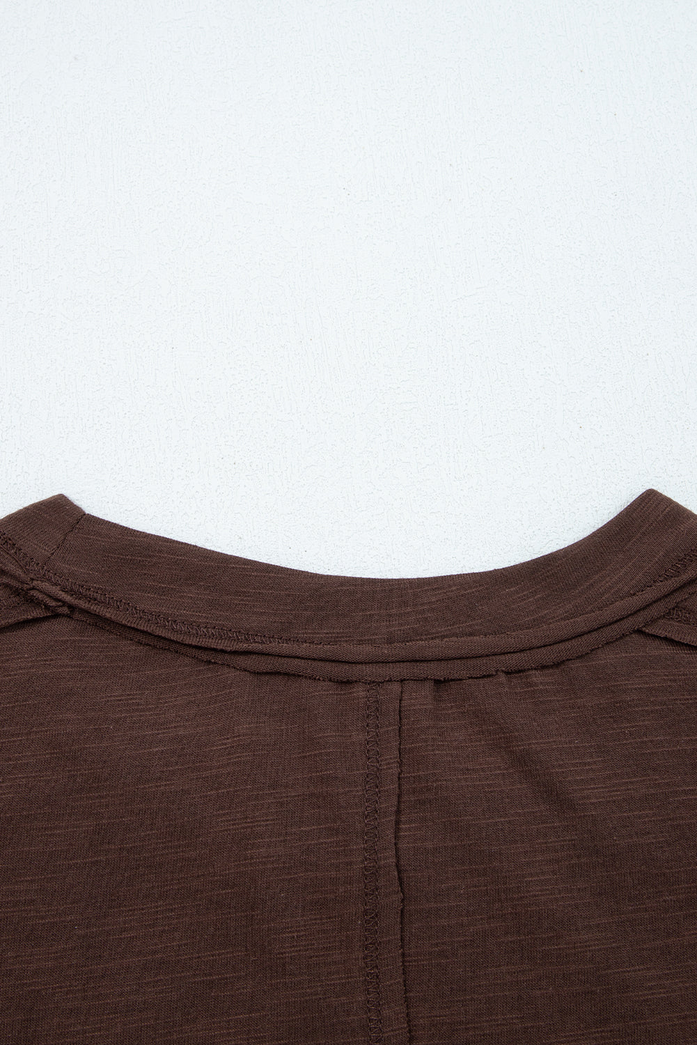 Light French Beige Sheer Lace Patchwork Casual Long Sleeve Tee