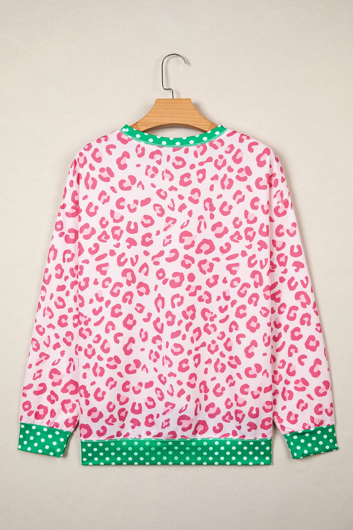 Mocha Leopard Mix Top