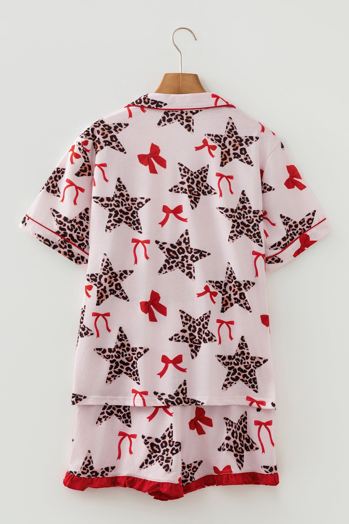 Leopard Star Pajama Set