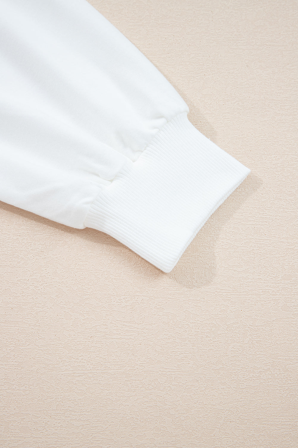 Brown Striped Colorblock Patchwork Oversized Sweatshirt