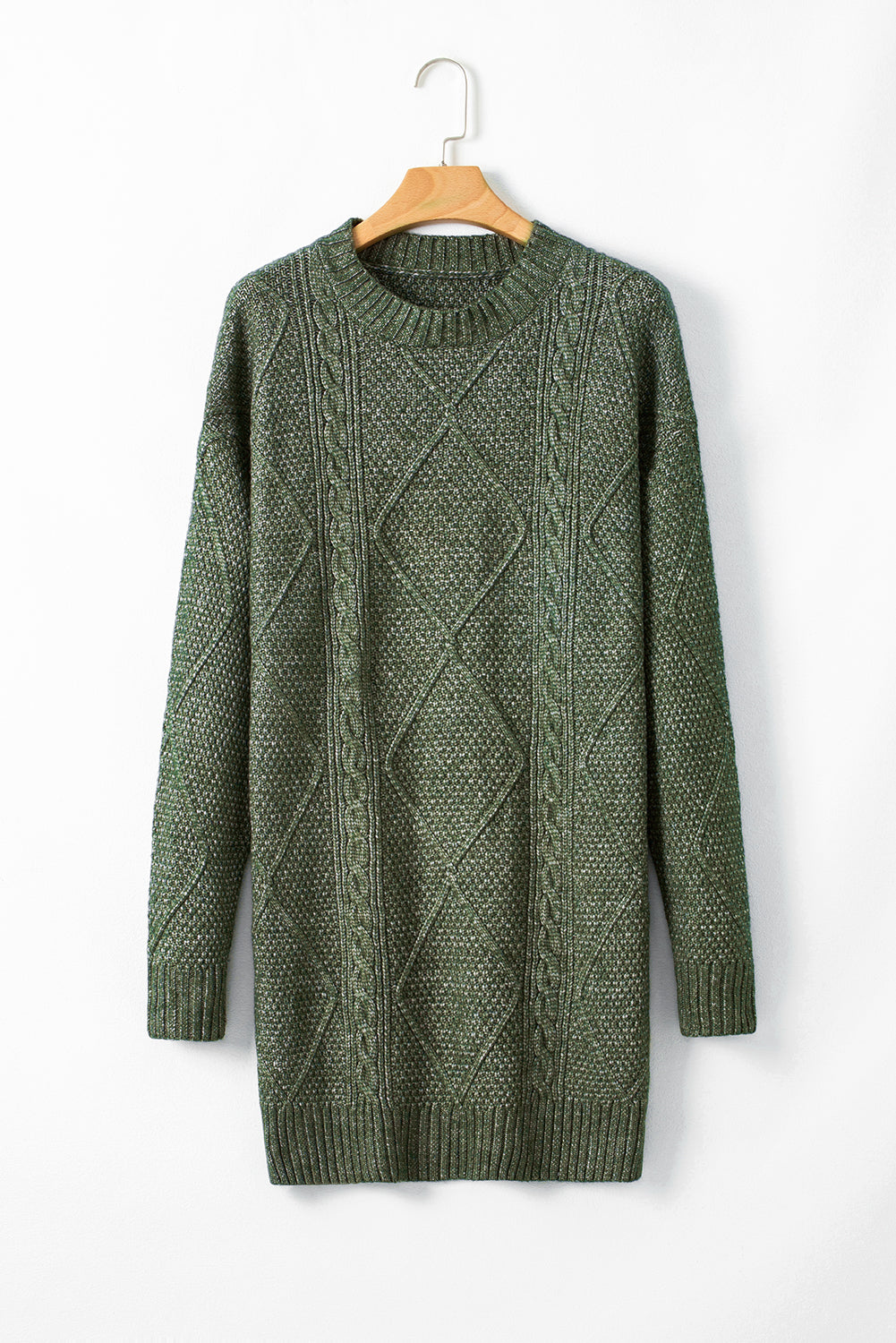 Cozy Cable Sweater Dress