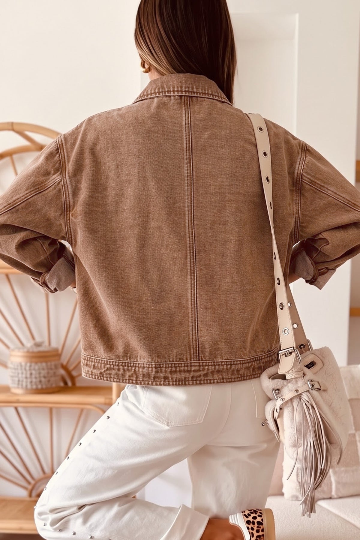 Rivet Pocket Denim Jacket