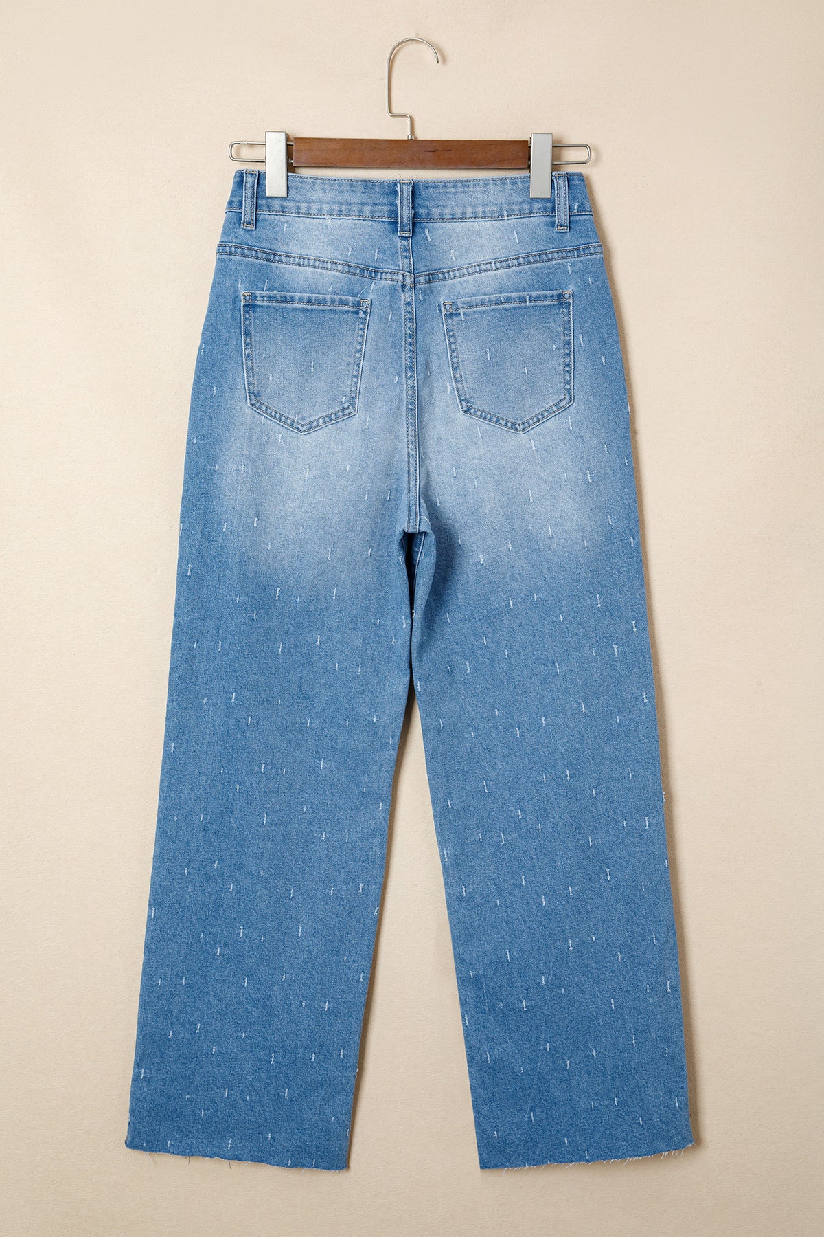 Tummy Control Raw Hem Jeans