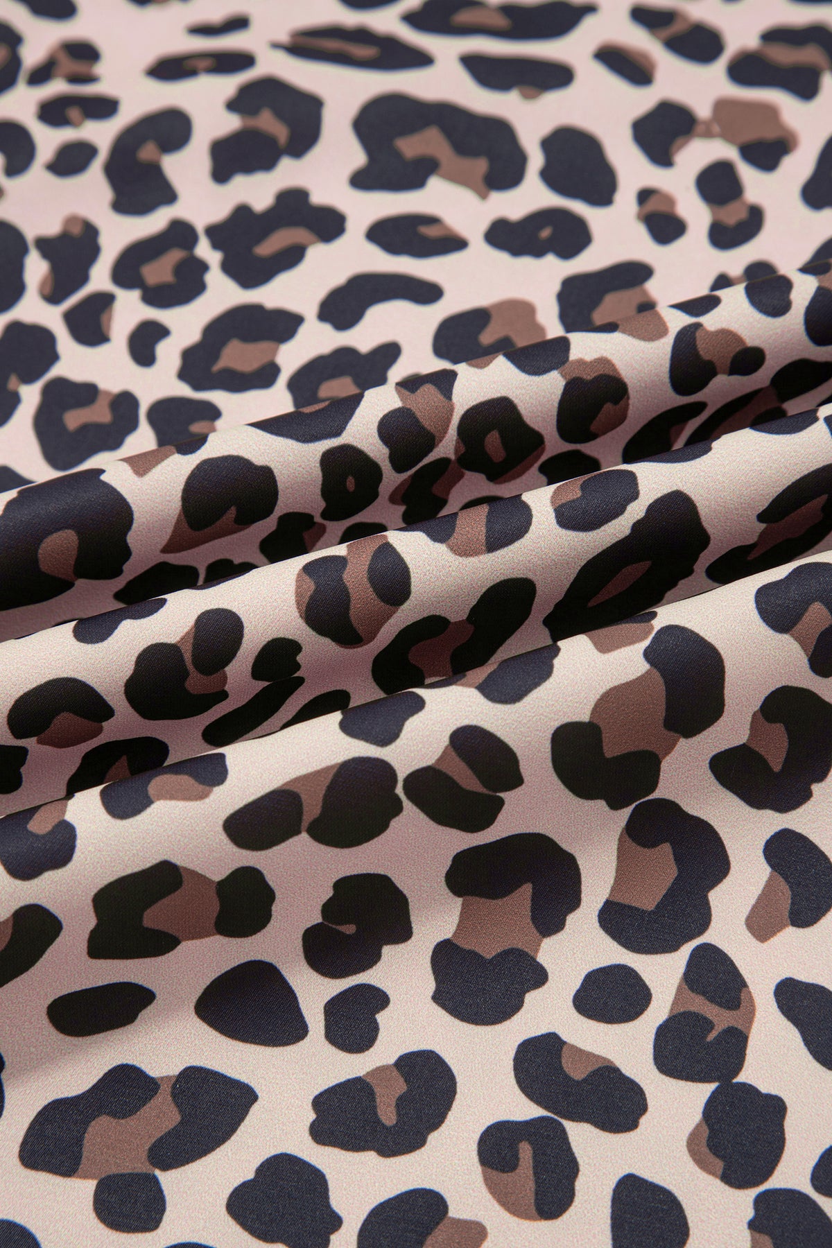 Plus Leopard Stripe Top