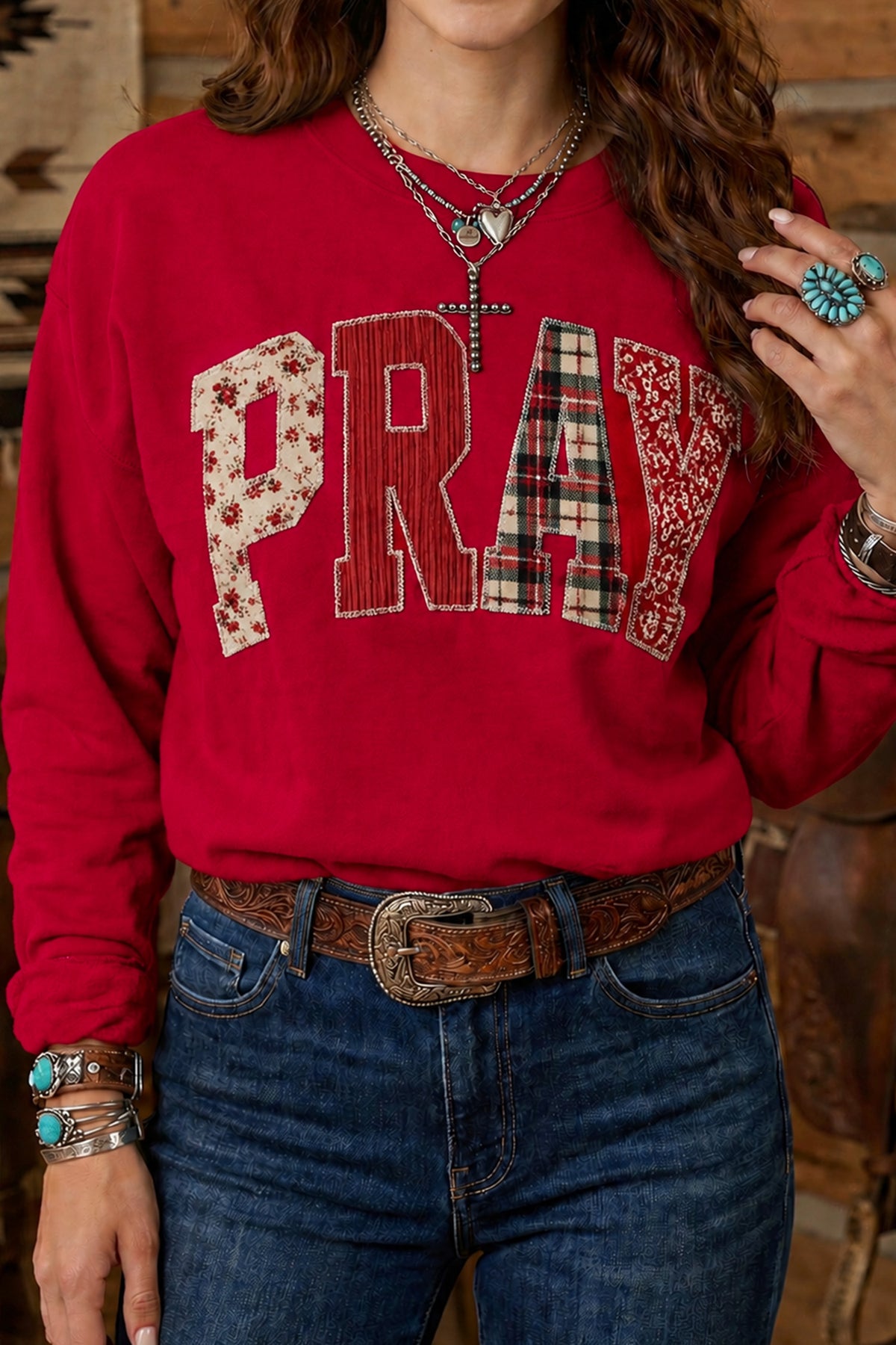 Rustic Charm Pullover