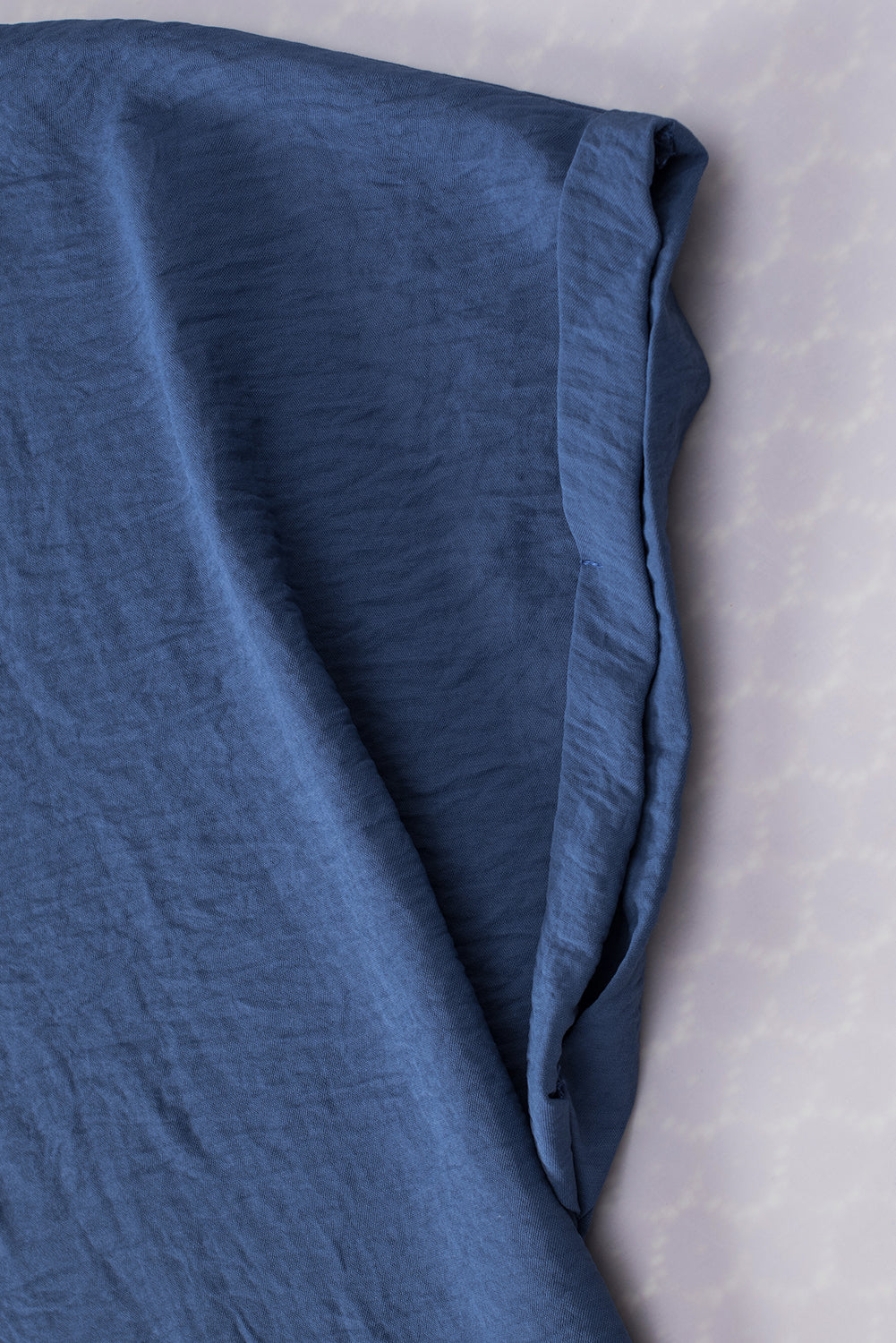 Rose Red Notched Neck Batwing Sleeve Blouse