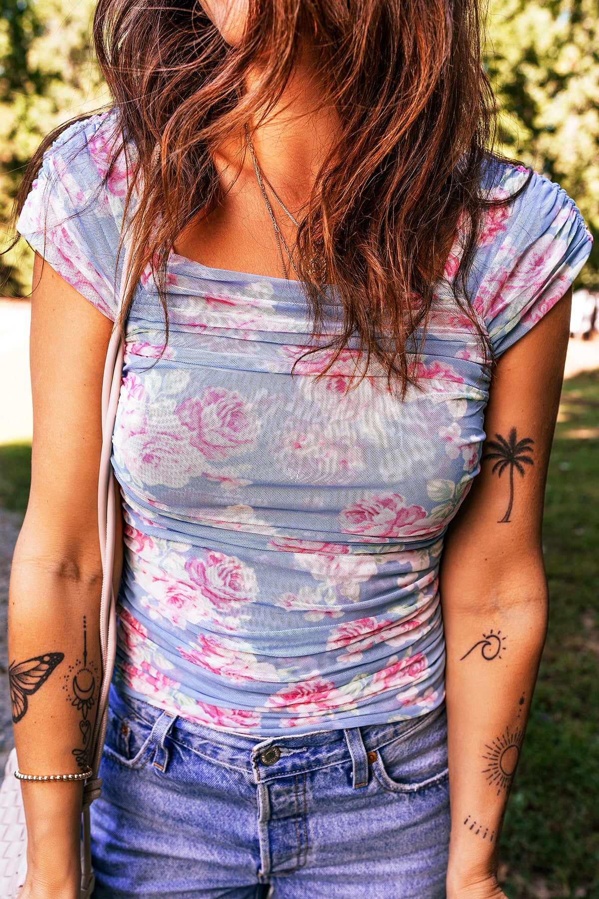 Garden Party Mesh Top