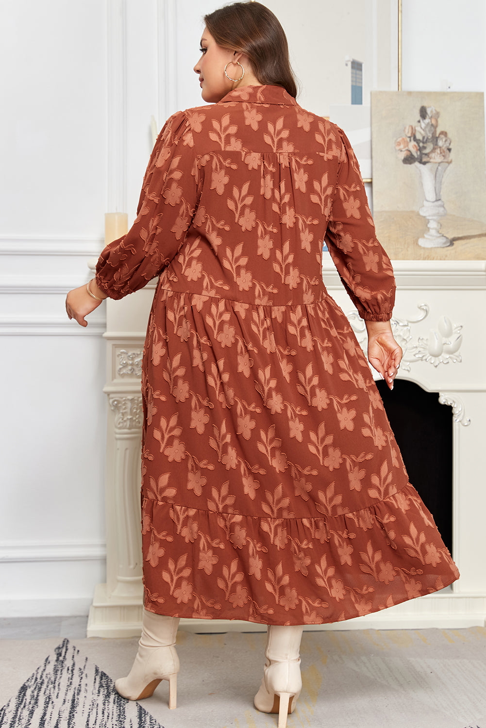 Plus 3D Flower Top